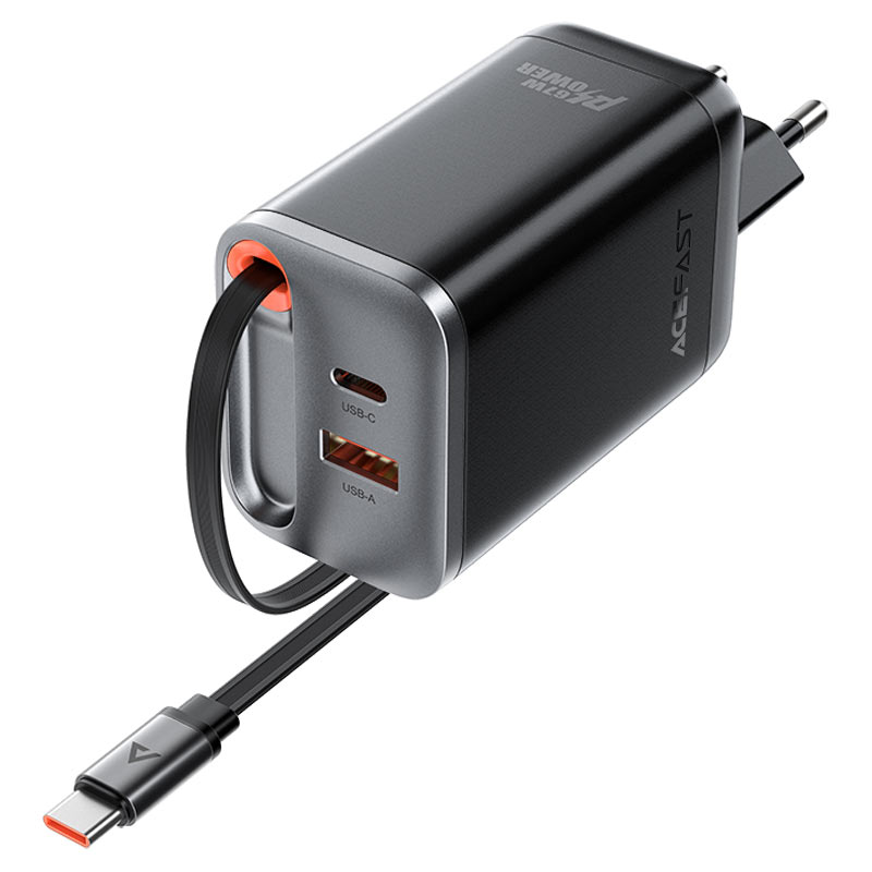 Fast Wall Charger A111 PD67W (USB-A + USB-C + USB-C cable) EU