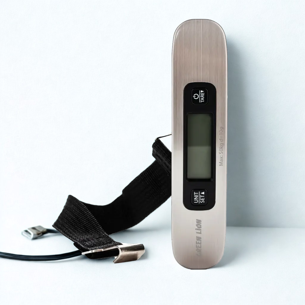 Green Lion Digital Luggage Scale - Silver