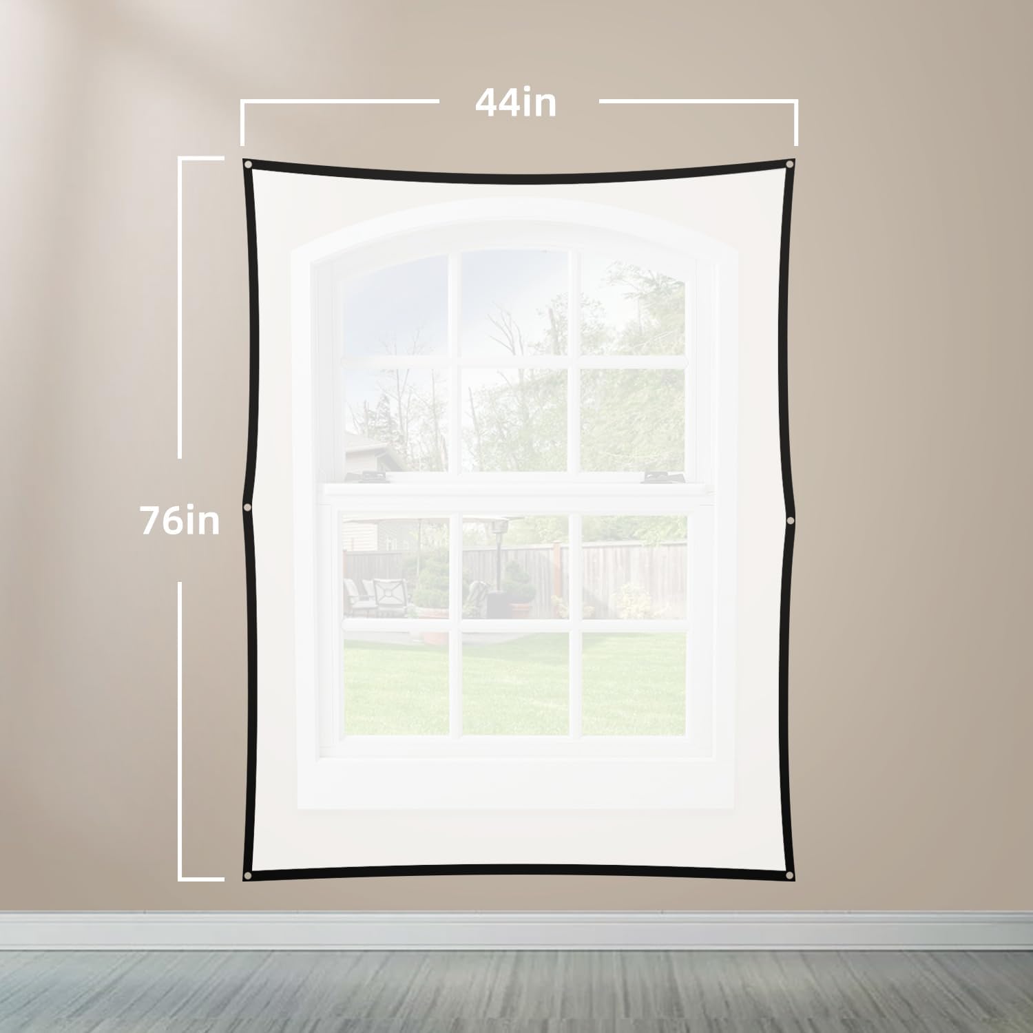 Holographic Rear Projection Screen